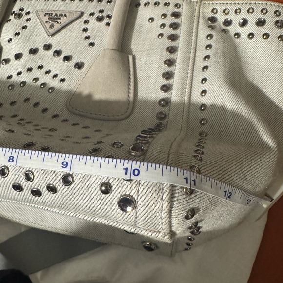 Prada Canapa Studded denim - Picture 10 of 12